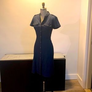 DVF stretch Jean vintage dress